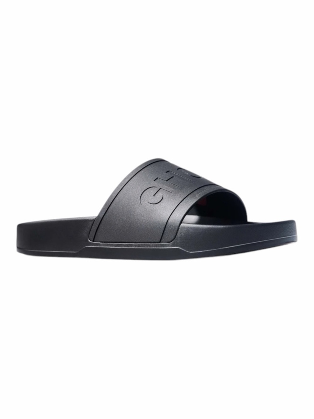 NWT - Ghost – Slide Sandals – Black Logo Comfort Slides – Sz. 11.5